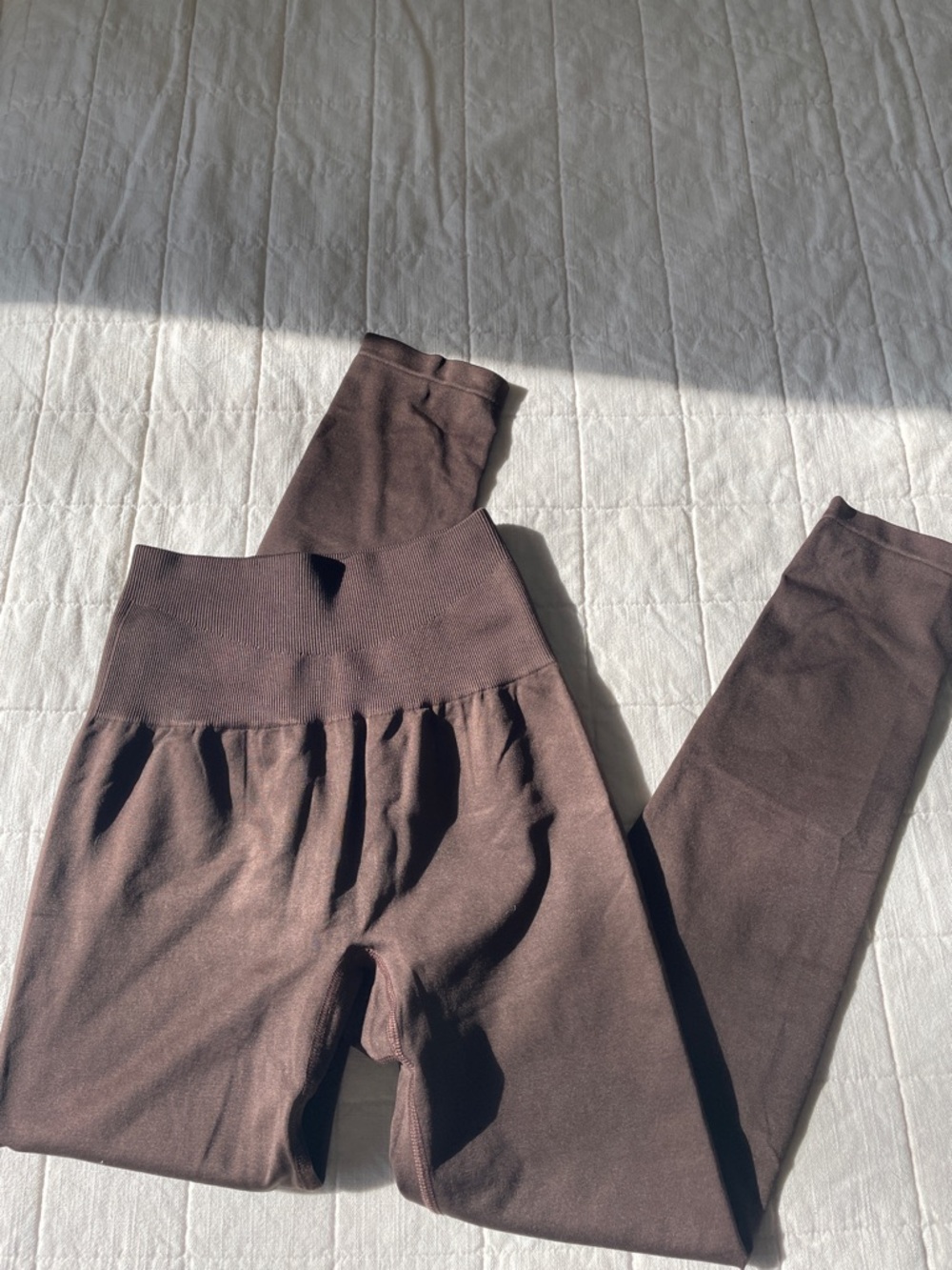 Prozis High Waist Brown Leggings